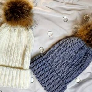 Cable knit beanies - unisex